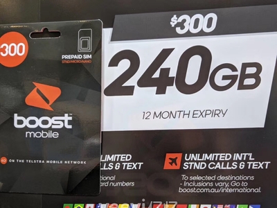 【超级特惠】Boost mobile 150$包年，每月 ...